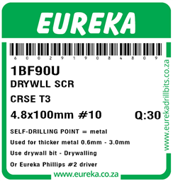 1BF90 - Drywall Screw T3 -1BF90_Label_T